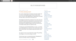 Desktop Screenshot of blunderford.blogspot.com