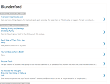 Tablet Screenshot of blunderford.blogspot.com