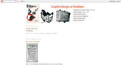 Desktop Screenshot of fordhamgraphicdesign.blogspot.com
