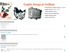 Tablet Screenshot of fordhamgraphicdesign.blogspot.com