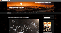 Desktop Screenshot of nemsisprojectresearch.blogspot.com