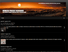 Tablet Screenshot of nemsisprojectresearch.blogspot.com