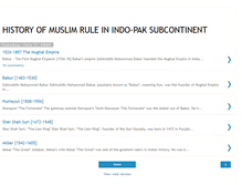 Tablet Screenshot of historyofmuslims.blogspot.com