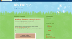 Desktop Screenshot of bio-energia.blogspot.com