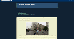 Desktop Screenshot of mumbai-terrorist-attack.blogspot.com