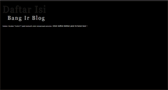 Desktop Screenshot of bang-ir-sitemap.blogspot.com
