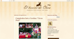 Desktop Screenshot of eltiovivodeclara.blogspot.com