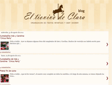 Tablet Screenshot of eltiovivodeclara.blogspot.com