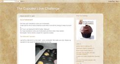 Desktop Screenshot of cupcakelovechallenge.blogspot.com