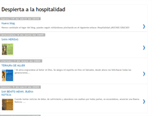 Tablet Screenshot of despiertahospitalidad.blogspot.com