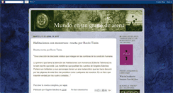 Desktop Screenshot of mundoenungranodearena.blogspot.com