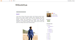 Desktop Screenshot of nitkutettua.blogspot.com