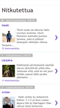 Mobile Screenshot of nitkutettua.blogspot.com