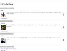 Tablet Screenshot of nitkutettua.blogspot.com