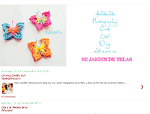 Tablet Screenshot of mijardindetelas.blogspot.com