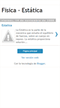 Mobile Screenshot of fisica-estatica.blogspot.com
