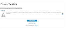 Tablet Screenshot of fisica-estatica.blogspot.com
