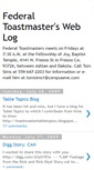 Mobile Screenshot of federaltoastmastersweblog.blogspot.com