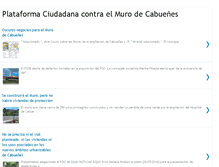 Tablet Screenshot of cabuenescontraelmuro.blogspot.com