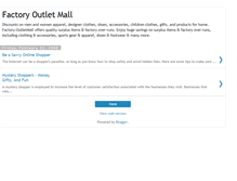 Tablet Screenshot of factoryoutletmall.blogspot.com