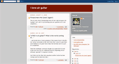 Desktop Screenshot of iloveairguitar.blogspot.com