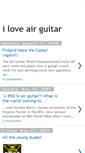 Mobile Screenshot of iloveairguitar.blogspot.com