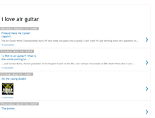 Tablet Screenshot of iloveairguitar.blogspot.com