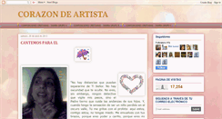 Desktop Screenshot of corazondeartista-yamira.blogspot.com