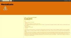 Desktop Screenshot of mentalizate.blogspot.com