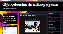 Desktop Screenshot of britneyspearsgifs.blogspot.com