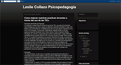 Desktop Screenshot of lesliecollazopsicopedagogia.blogspot.com