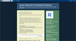 Desktop Screenshot of centerendowment.blogspot.com