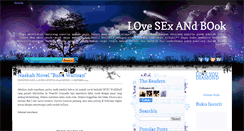 Desktop Screenshot of lovesexbook.blogspot.com