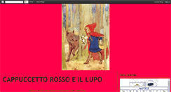 Desktop Screenshot of cappuccettorossoeillupo.blogspot.com