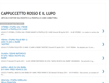 Tablet Screenshot of cappuccettorossoeillupo.blogspot.com