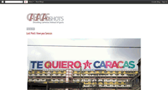 Desktop Screenshot of caracasshots.blogspot.com