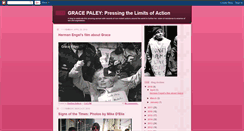 Desktop Screenshot of gracepaleylegacy.blogspot.com