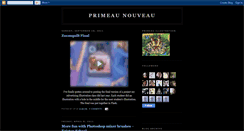 Desktop Screenshot of primeaunouveau.blogspot.com