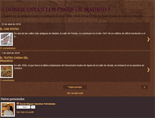 Tablet Screenshot of cinesdemadrid.blogspot.com