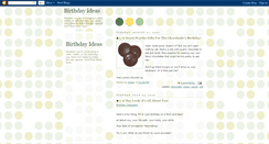 Desktop Screenshot of birthday-ideas.blogspot.com