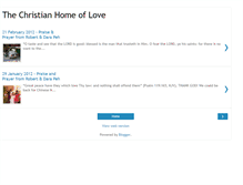 Tablet Screenshot of christianhomeoflove.blogspot.com