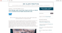 Desktop Screenshot of enclavepositiva.blogspot.com