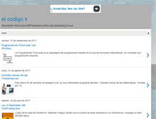 Tablet Screenshot of elcodigok.blogspot.com