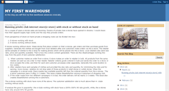 Desktop Screenshot of firstwarehouse.blogspot.com