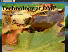 Tablet Screenshot of dmptechnology.blogspot.com