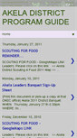 Mobile Screenshot of akelaprograms.blogspot.com