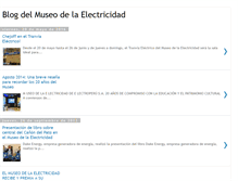 Tablet Screenshot of museodelaelectricidad.blogspot.com