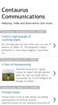 Mobile Screenshot of centauruscommunications.blogspot.com