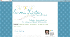 Desktop Screenshot of emmakirton.blogspot.com