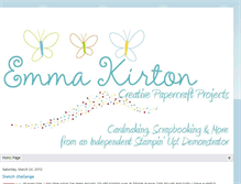 Tablet Screenshot of emmakirton.blogspot.com